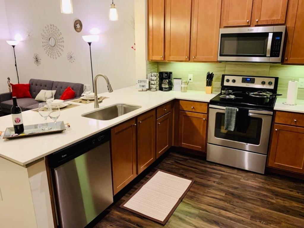 Downtown Apt Free Parking - Pool - Gym - Fully Kitchen Houston Exteriér fotografie